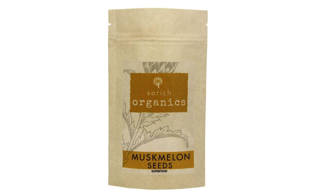 Sorich Organics Muskmelon Seeds Superfood   Pack  100 grams
